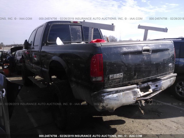 1FTSW31F83EA37686 - 2003 FORD F350 SRW SUPER DUTY BLACK photo 3