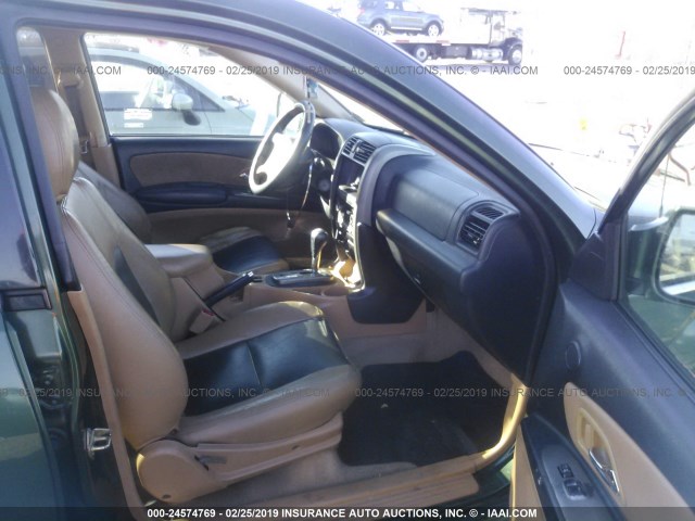 4S2CE58X524601305 - 2002 ISUZU AXIOM XS Yaşıl foto 5