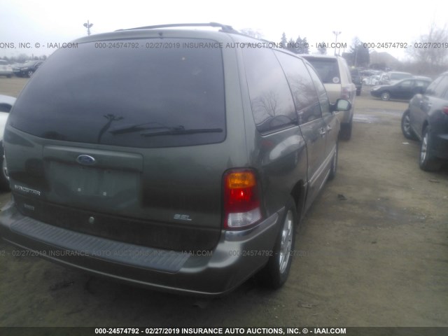 2FMZA53403BB53427 - 2003 FORD WINDSTAR SEL GREEN photo 4