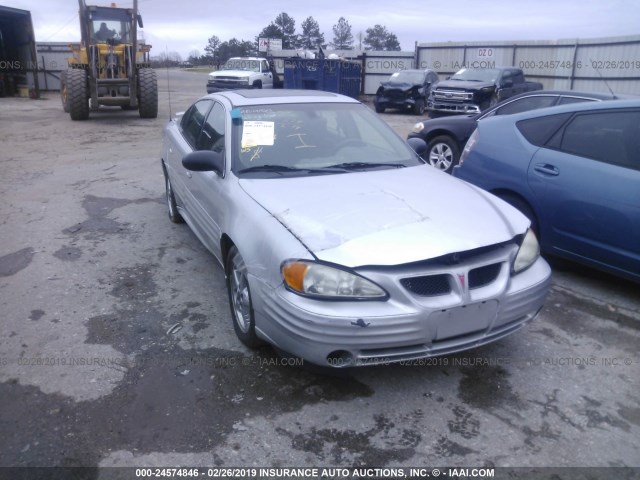 1G2NF52F02C266921 - 2002 PONTIAC GRAND AM SE1 SILVER photo 1