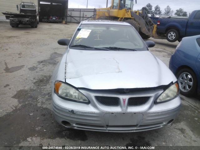 1G2NF52F02C266921 - 2002 PONTIAC GRAND AM SE1 SILVER photo 6