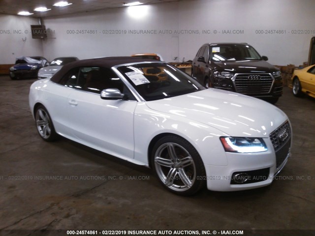 WAUVGAFH5AN020900 - 2010 AUDI S5 PRESTIGE WHITE photo 1