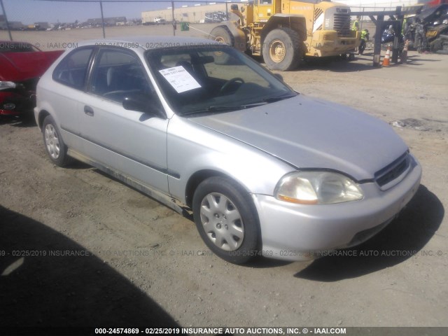 2HGEJ6443WH100117 - 1998 HONDA CIVIC DX SILVER photo 1