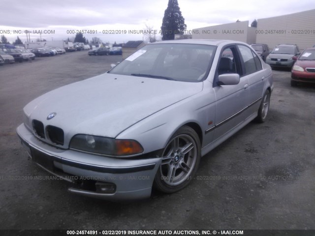 WBADN6344YGM64378 - 2000 BMW 540 I AUTOMATIC SILVER photo 2