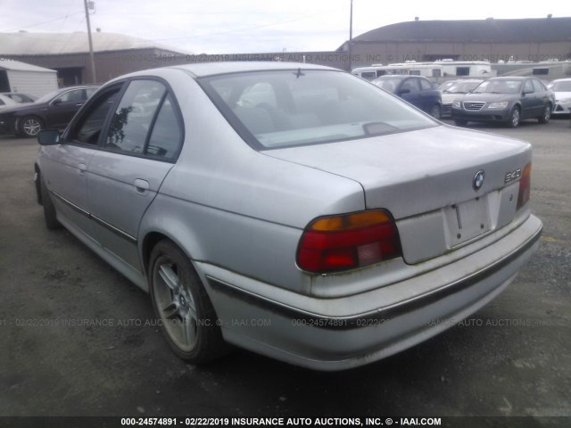 WBADN6344YGM64378 - 2000 BMW 540 I AUTOMATIC SILVER photo 3