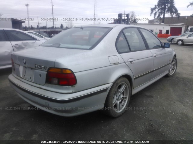 WBADN6344YGM64378 - 2000 BMW 540 I AUTOMATIC SILVER photo 4