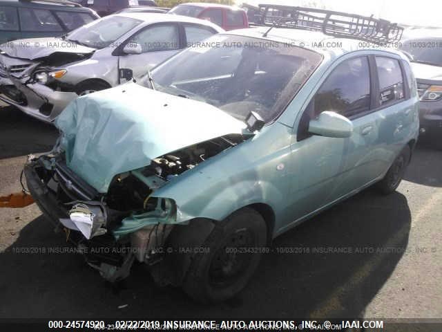 KL1TD66666B522006 - 2006 CHEVROLET AVEO LS Unknown photo 2