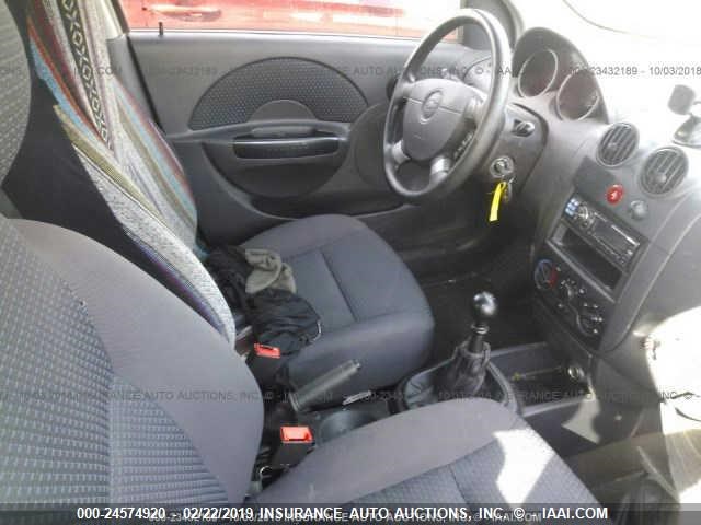 KL1TD66666B522006 - 2006 CHEVROLET AVEO LS Unknown photo 5