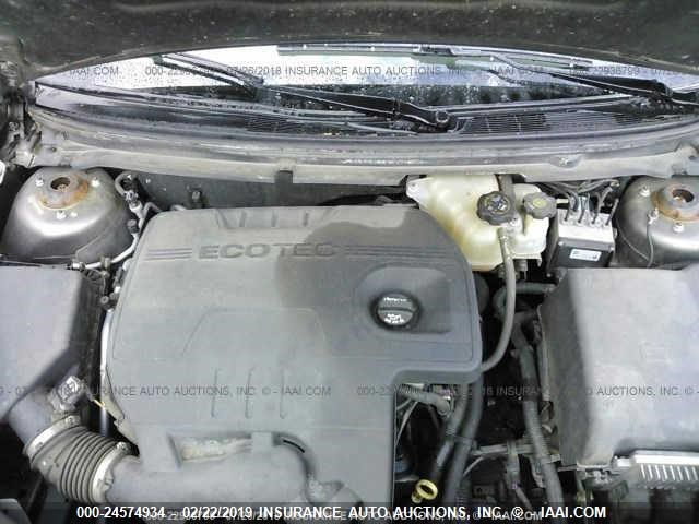 1G1ZC5E01CF157521 - 2012 CHEVROLET MALIBU 1LT 棕色 照片 10