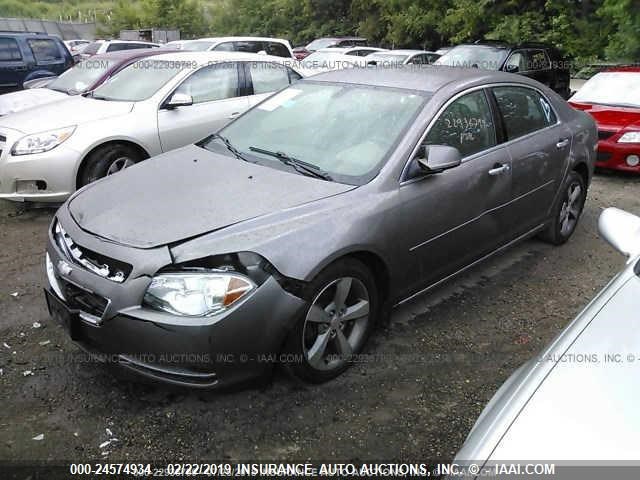 1G1ZC5E01CF157521 - 2012 CHEVROLET MALIBU 1LT 棕色 照片 2