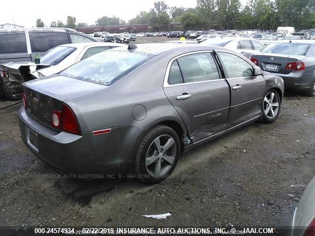 1G1ZC5E01CF157521 - 2012 CHEVROLET MALIBU 1LT 棕色 照片 4