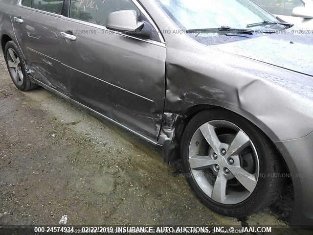1G1ZC5E01CF157521 - 2012 CHEVROLET MALIBU 1LT 棕色 照片 6
