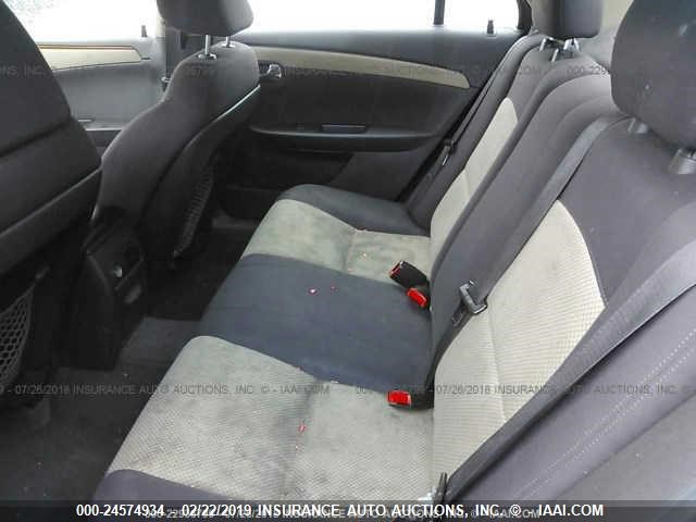 1G1ZC5E01CF157521 - 2012 CHEVROLET MALIBU 1LT 棕色 照片 8