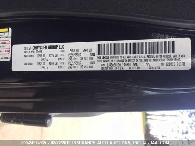 1J4BA3H13AL144074 - 2010 JEEP WRANGLER UNLIMITED  Unknown photo 9