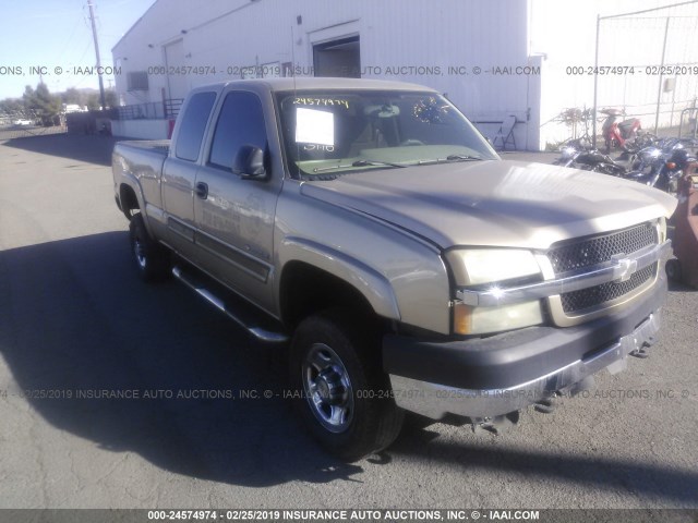 1GCHC29U84E219499 - 2004 CHEVROLET SILVERADO C2500 HEAVY DUTY BEIGE photo 1