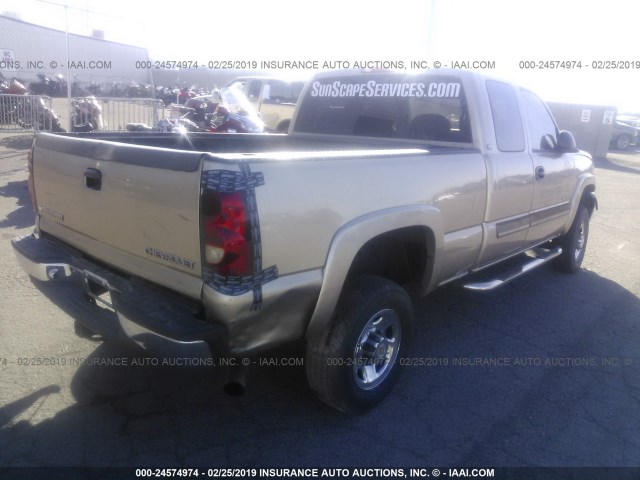 1GCHC29U84E219499 - 2004 CHEVROLET SILVERADO C2500 HEAVY DUTY BEIGE photo 4