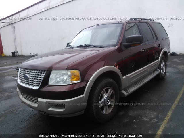 1FMFU18546LA56563 - 2006 FORD EXPEDITION EDDIE BAUER Dark Brown photo 2