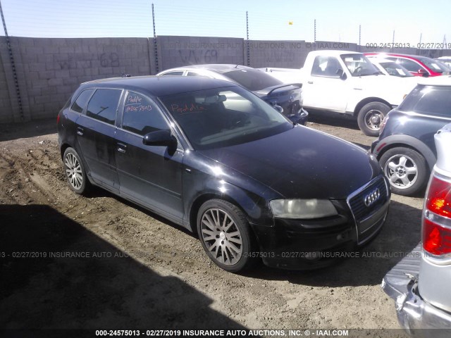 WAUMF78P46A003140 - 2006 AUDI A3 2.0 SPORT BLACK photo 1