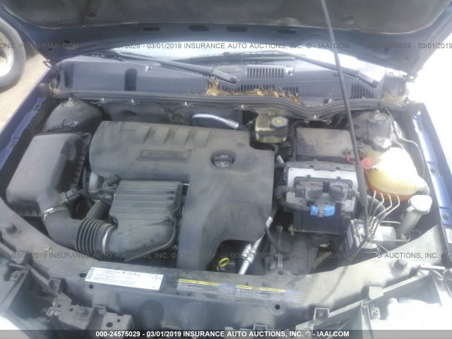 1G8AN14FX5Z182197 - 2005 SATURN ION LEVEL 2 蓝色 照片 10