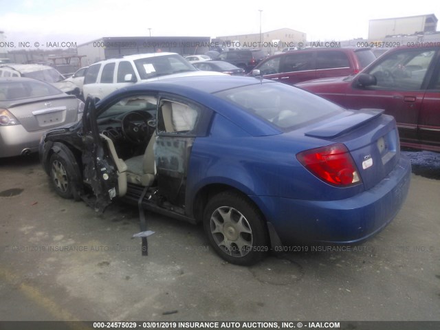 1G8AN14FX5Z182197 - 2005 SATURN ION LEVEL 2 蓝色 照片 3