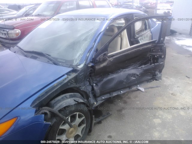 1G8AN14FX5Z182197 - 2005 SATURN ION LEVEL 2 蓝色 照片 6