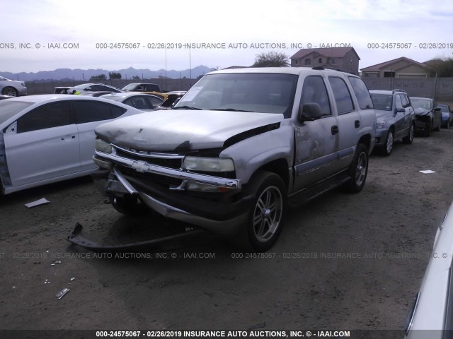 1GNEK13Z43R142259 - 2003 CHEVROLET TAHOE K1500 TAN photo 2