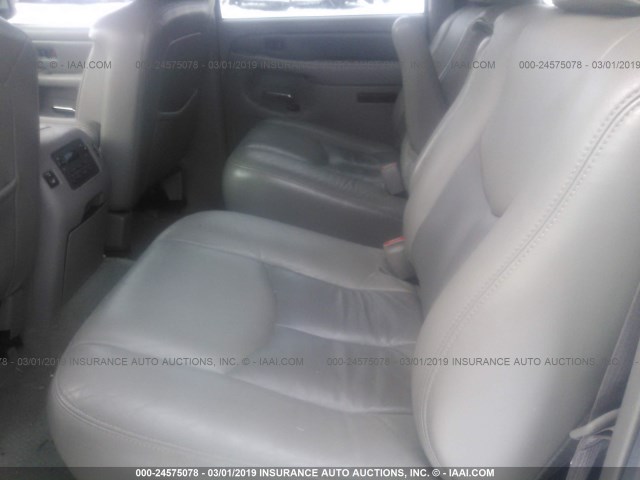 1GKFK66U96J144252 - 2006 GMC YUKON XL DENALI BLUE photo 8