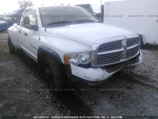 3D7MA48DX4G144532 - 2004 DODGE RAM 3500 ST/SLT WHITE photo 1