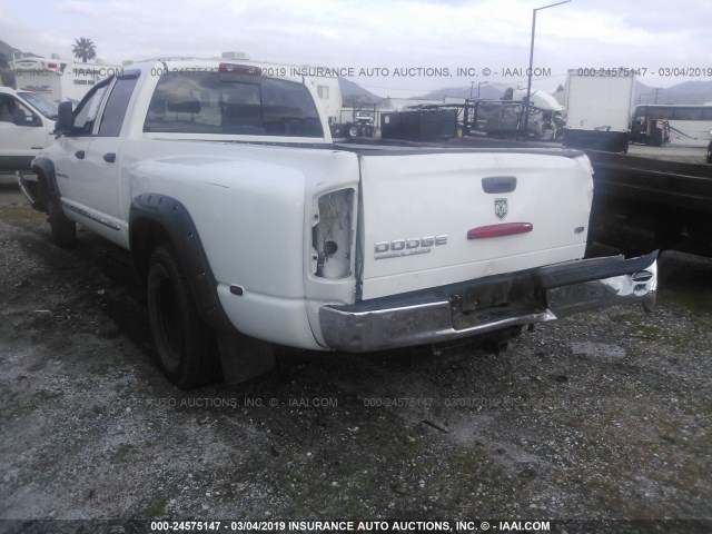 3D7MA48DX4G144532 - 2004 DODGE RAM 3500 ST/SLT WHITE photo 3