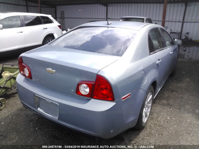 1G1ZG57B884260621 - 2008 CHEVROLET MALIBU LS GRAY photo 4