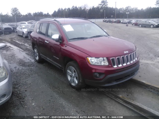 1J4NT1FA8BD138295 - 2011 JEEP COMPASS SPORT BURGUNDY photo 1