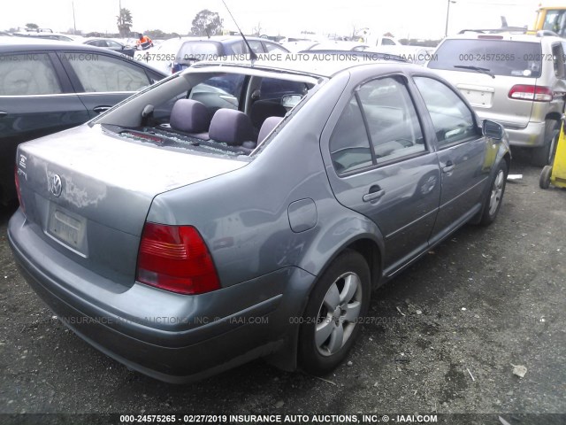 3VWSK69M63M036205 - 2003 VOLKSWAGEN JETTA GLS GRAY photo 4