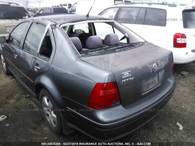 3VWSK69M63M036205 - 2003 VOLKSWAGEN JETTA GLS GRAY photo 6