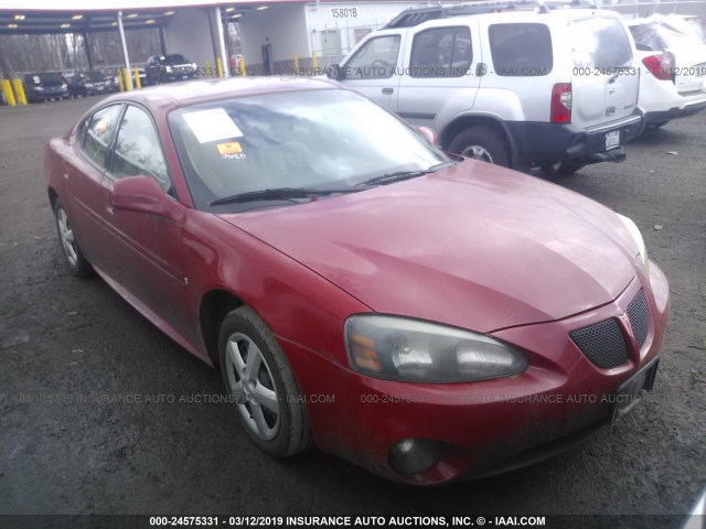 2G2WP552871190081 - 2007 PONTIAC GRAND PRIX RED photo 1