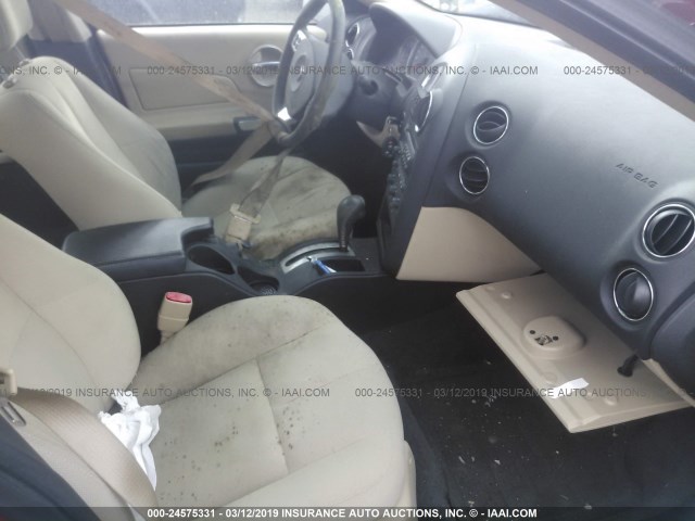 2G2WP552871190081 - 2007 PONTIAC GRAND PRIX RED photo 5