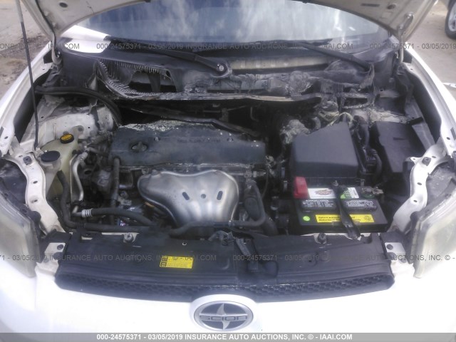 JTLZE4FE2B1130561 - 2011 TOYOTA SCION XB 白色 照片 10