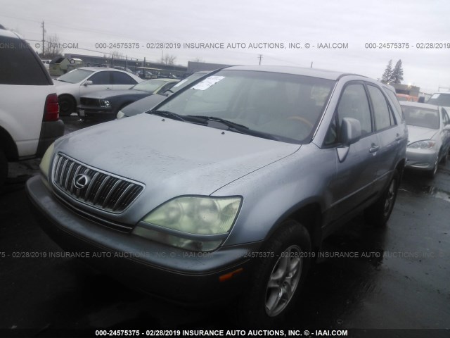 JTJHF10U810173693 - 2001 LEXUS RX 300 SILVER photo 2