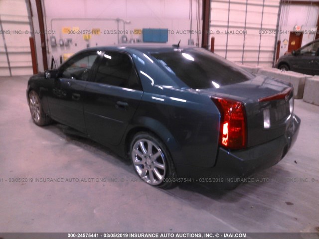 1G6DP577060157049 - 2006 CADILLAC CTS HI FEATURE V6 BLUE photo 3