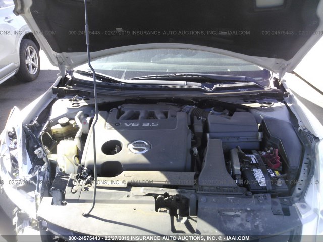 1N4BL2AP3BN410861 - 2011 NISSAN ALTIMA SR SILVER photo 10