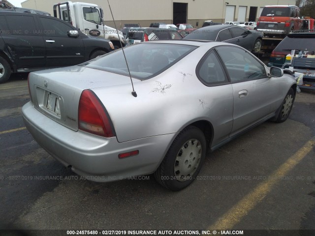 JHMBA8144NC007740 - 1992 HONDA PRELUDE S SILVER photo 4