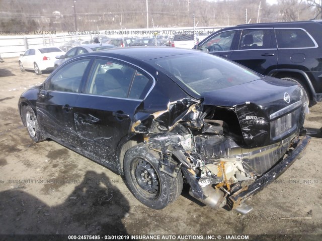 1N4AL21E78N509802 - 2008 NISSAN ALTIMA 2.5/2.5S BLACK photo 3