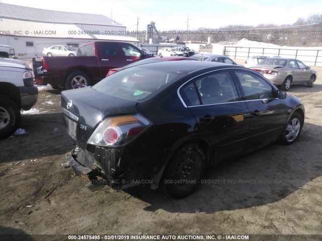 1N4AL21E78N509802 - 2008 NISSAN ALTIMA 2.5/2.5S BLACK photo 4