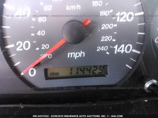 1YVGF22F615249198 - 2001 MAZDA 626 ES/LX GRAY photo 7