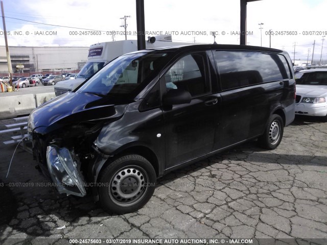 WD3PG2EA6G3191420 - 2016 MERCEDES-BENZ METRIS BLACK photo 2