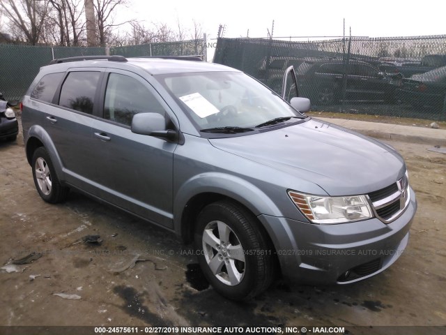 3D4PG5FV9AT278042 - 2010 DODGE JOURNEY SXT Light Blue photo 1