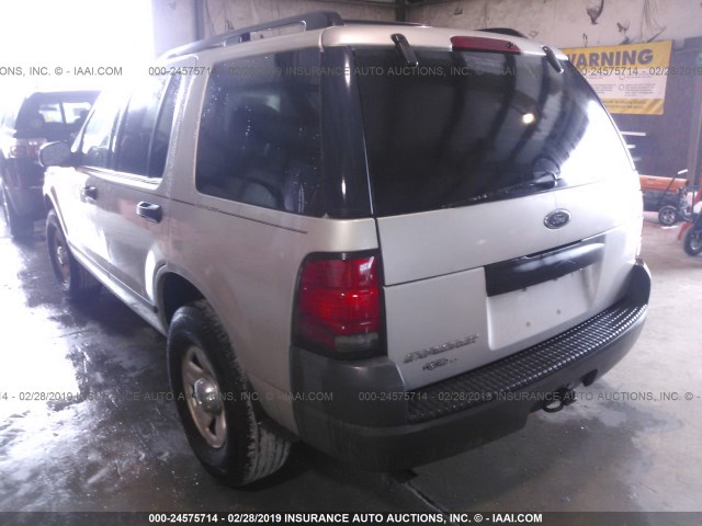 1FMZU62K84UA30175 - 2004 FORD EXPLORER XLS/XLS SPORT SILVER photo 3