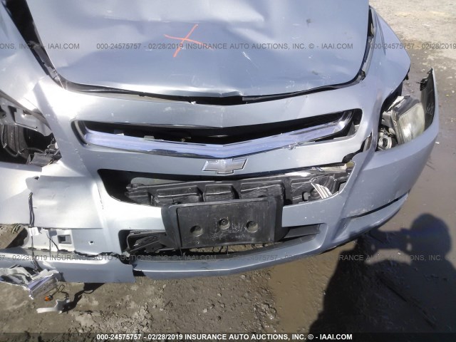 1G1ZH57B884184248 - 2008 CHEVROLET MALIBU 1LT GRAY photo 6