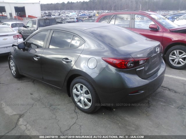 3MZBN1U73HM125152 - 2017 MAZDA 3 SPORT GRAY photo 3