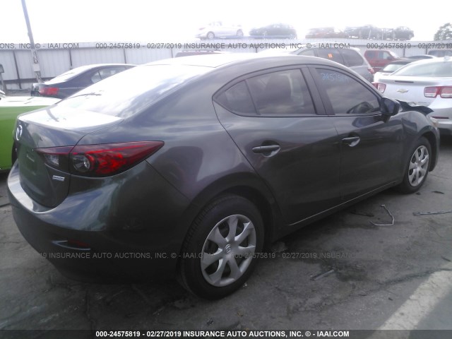 3MZBN1U73HM125152 - 2017 MAZDA 3 SPORT GRAY photo 4