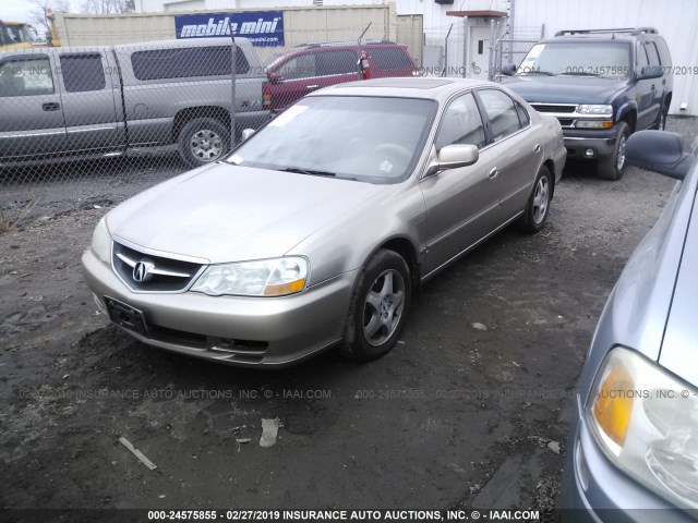 19UUA56783A074475 - 2003 ACURA 3.2TL GOLD photo 2